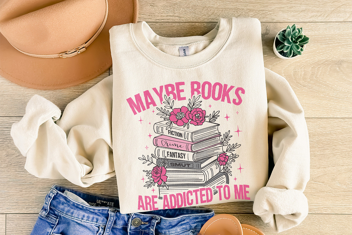 Books Are Addicted To Me PNG, Book, an Illustration by SharpMarketplace (Photo 8 of 9)