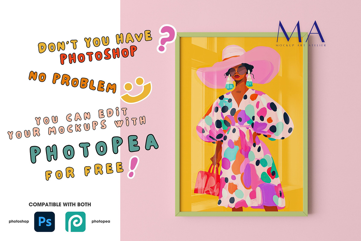 Mega Interior & Frame Mockup Bundle, a Household Mockup by Mockup Art Atelier (Photo 17 of 43)