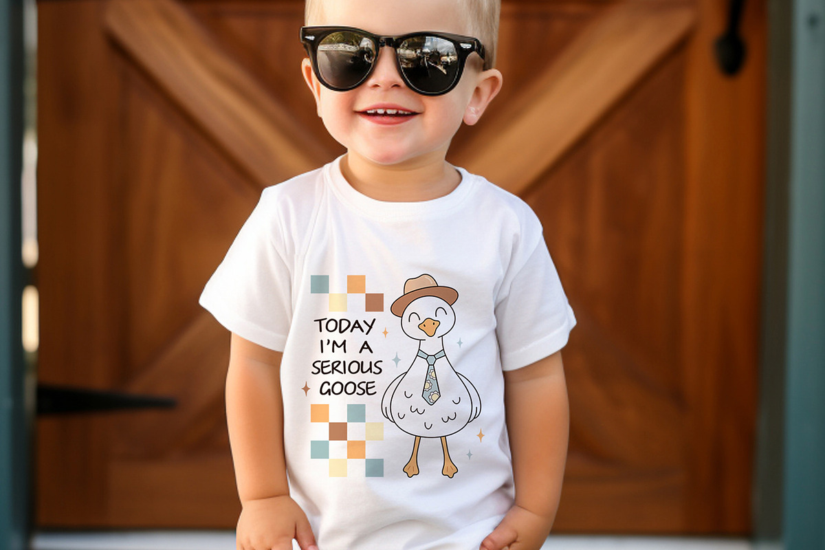 Silly Goose Bundle Trendy Design, an Animal Illustration by JulzaArt (Photo 5 of 5)