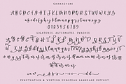 Cottage Charm Calligraphy Font, a Script Font by Beck McCormick (Thumbnail 10 of 10)