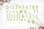 Botany | Handwriting Font, a Handwritten Font by LivelyAutumn11.11 (Thumbnail 3 of 5)
