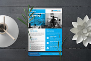 Corporate Theme Business Flyer, a Flyer Template by Graphiexperto (Thumbnail 4 of 6)