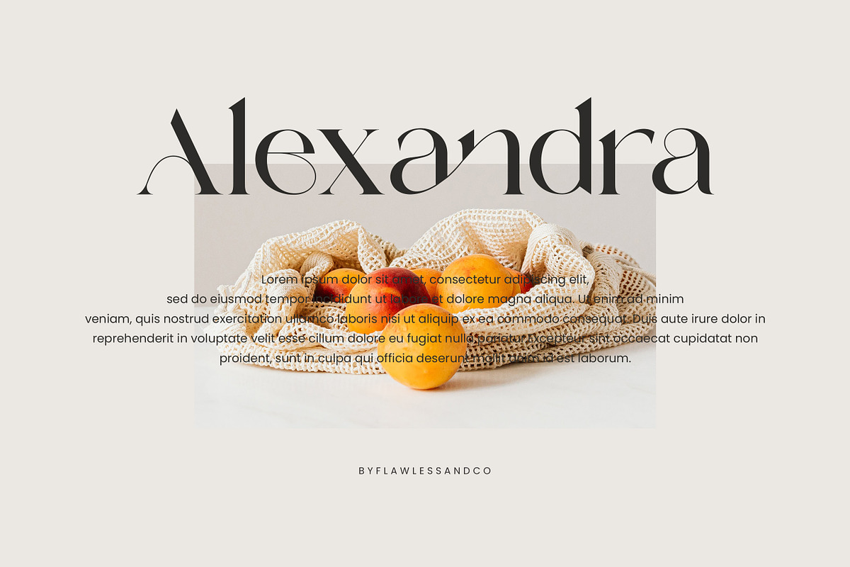 Volgarie - Modern Serif Font, a Serif Font by Flawless And Co (Photo 3 of 10)