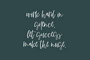 Aberfoyle South Script, a Script Font by Beck McCormick (Thumbnail 2 of 11)