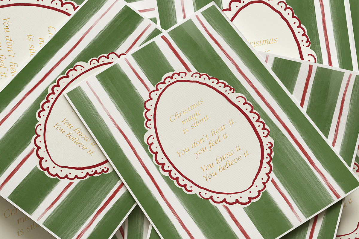 Christmas Whimsy Cards & Frames, a Background Graphic by Lana Elanor (Photo 3 of 16)