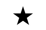 Minimal Black Star Icon Bundle, an Icon by musafir_fashion (Thumbnail 9 of 10)