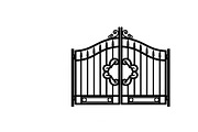 Ornate Iron Gate SVG Bundle, an Illustration by Designs_River (Thumbnail 28 of 31)
