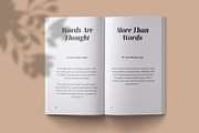 Quote Pocketbook Template, a Stationery Template by Meknya (Thumbnail 8 of 13)