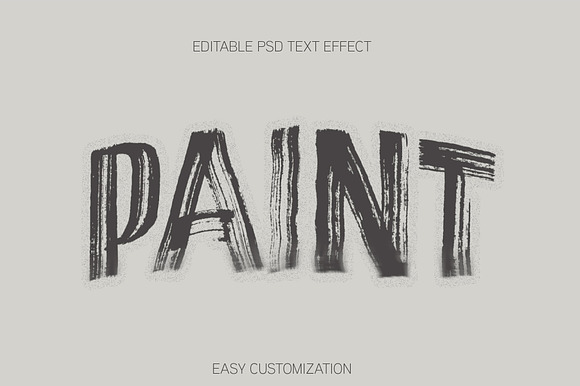 Grunge Brush Paint Text Effect preview 4