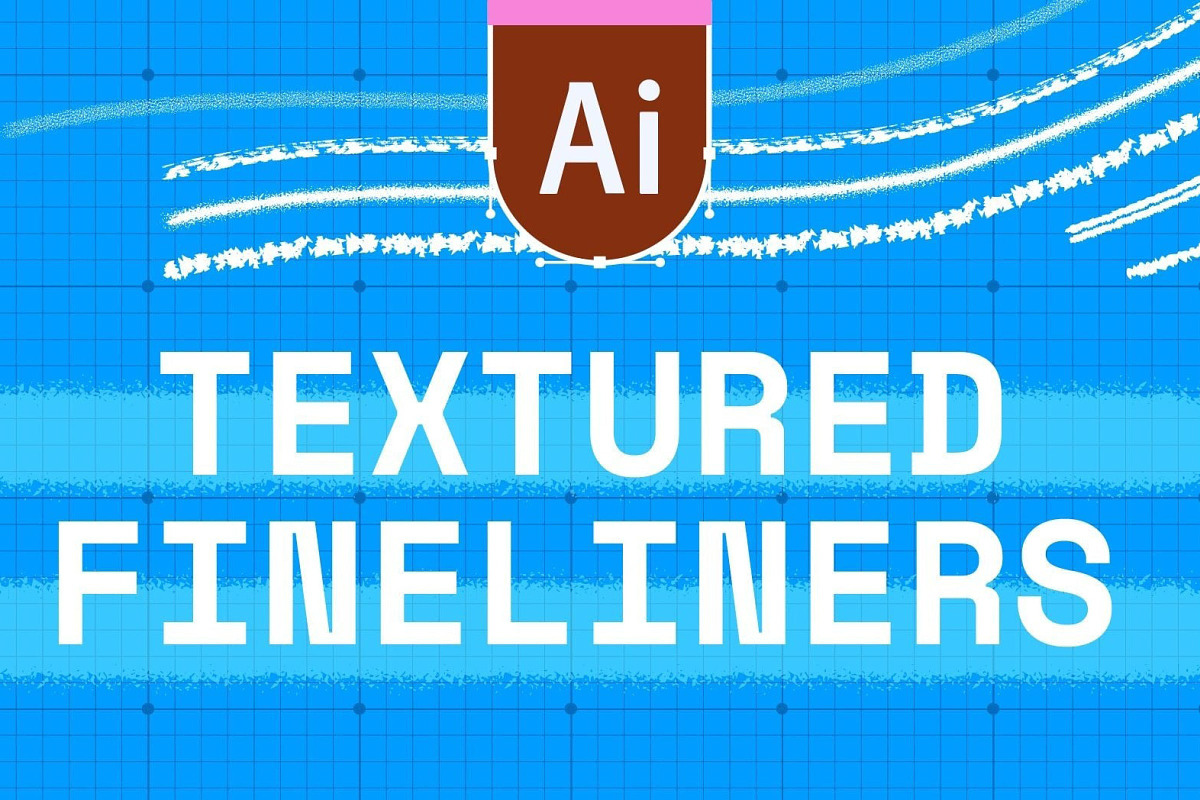 Illustrator Fineliner Brushes 15x, a Brush Add-On by Esther Nariyoshi (Photo 1 of 7)