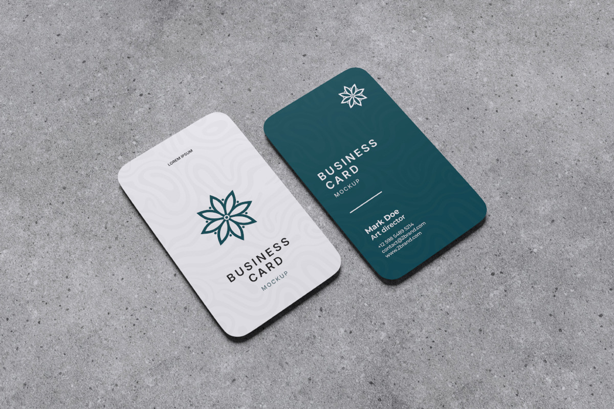 Business Card Mockup, an Advertising Mockup by swsi-studio (Photo 2 of 5)