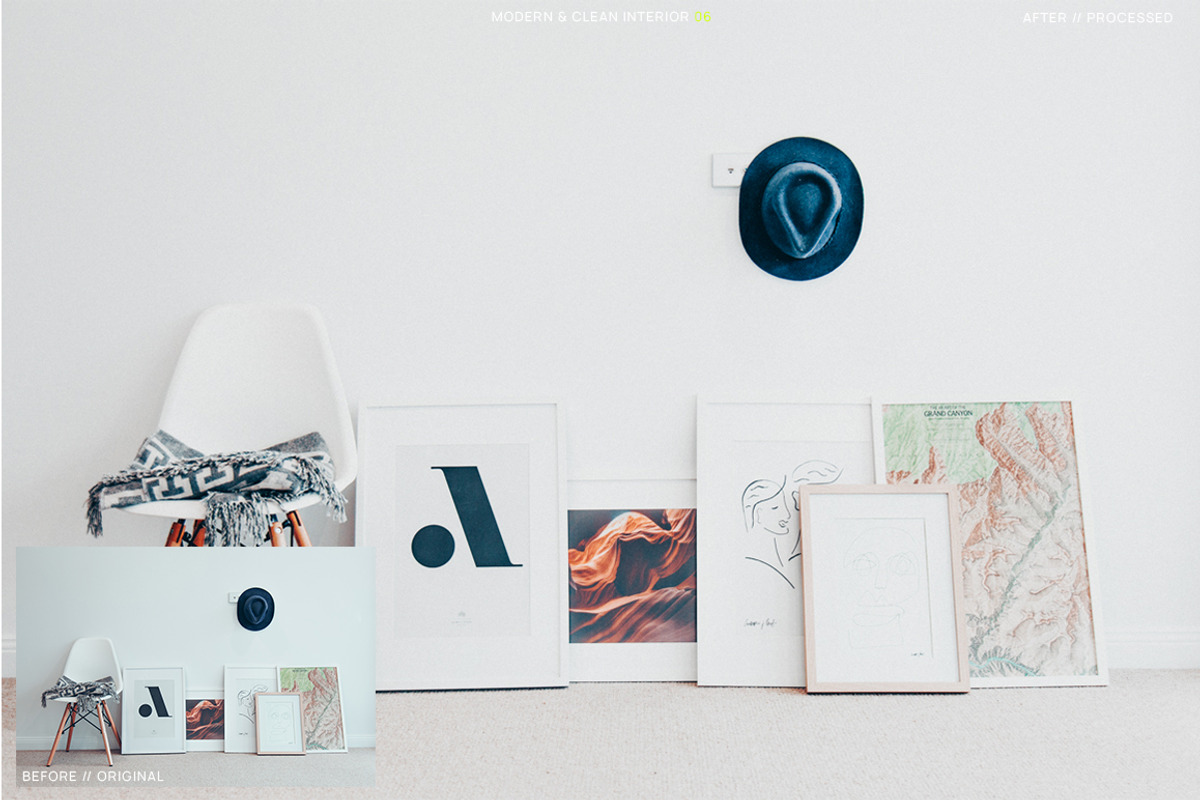 12 Modern Interior Presets + Mobile preview 8