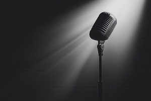 Voice and media blend seamlessly, a Photo by Pavel_design