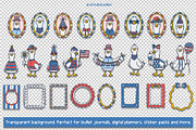 4th of July Preppy Patriotic Bundle, an Object Illustration by Drafts n Doodles (Thumbnail 5 of 14)