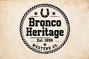 Bronco Heritage, a Slab Serif Font by Wow Magic (Thumbnail 3 of 5)