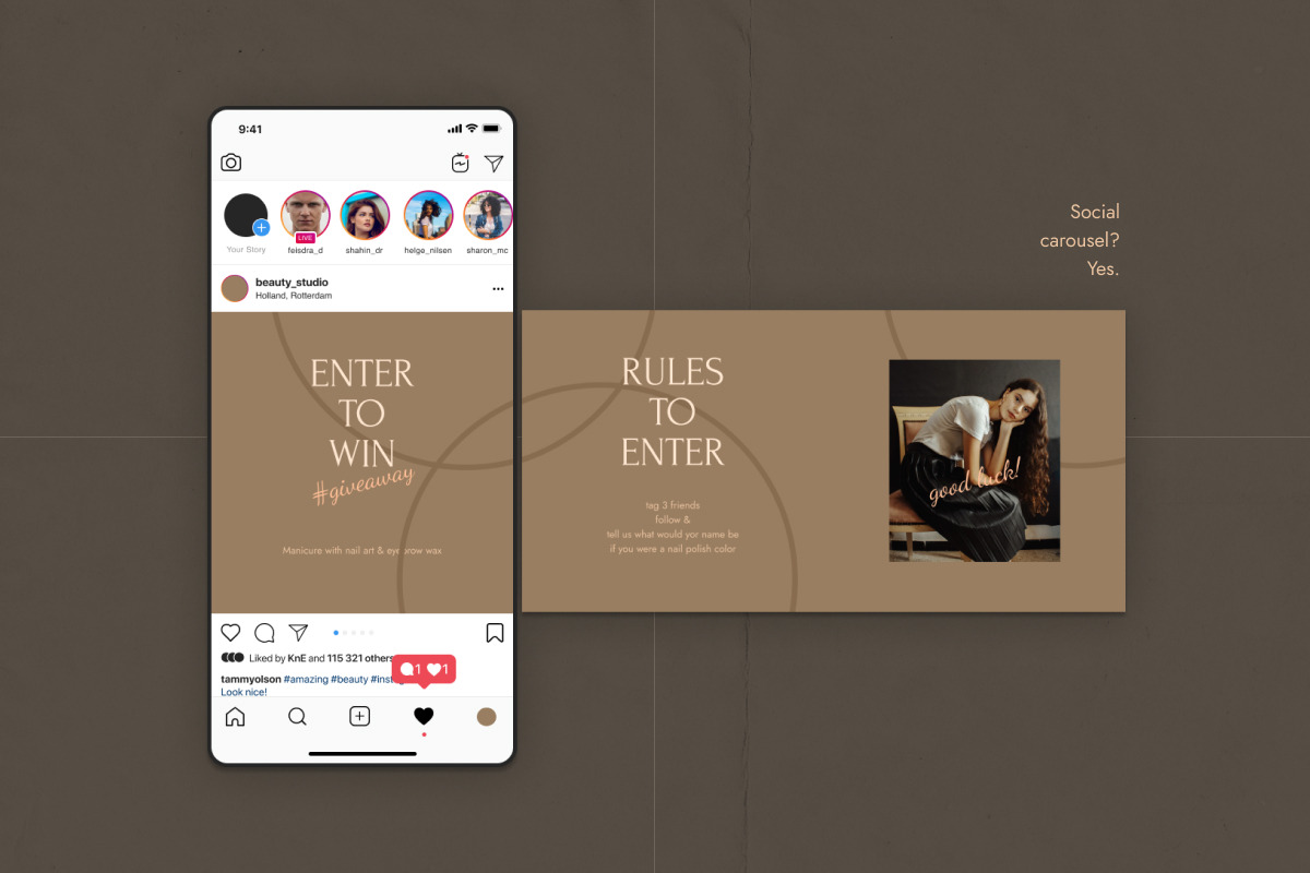 Yemoja — Templates for Figma, a Social Media Template by Mad Mermaid (Photo 6 of 13)