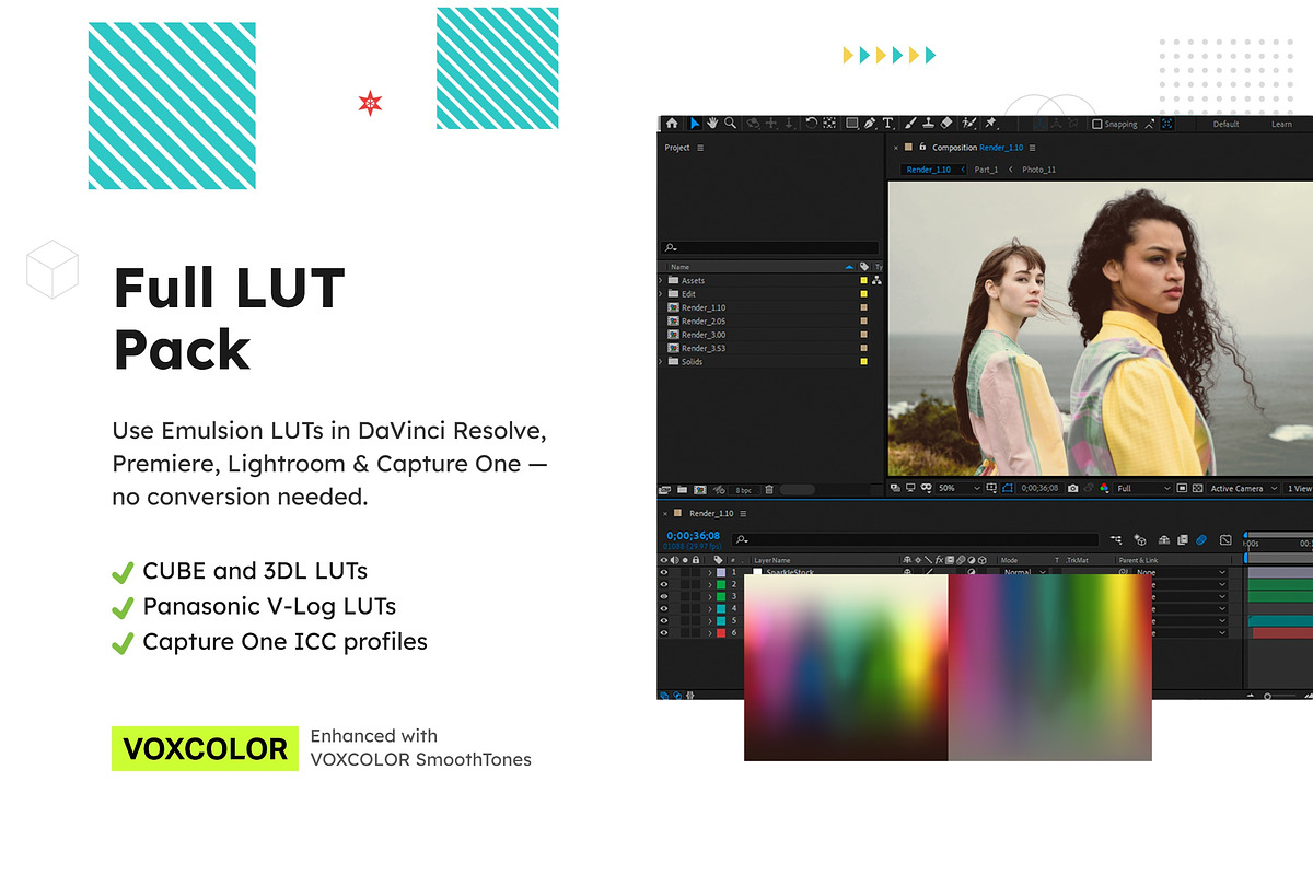 25 Emulsion Lightroom Presets & LUTs, a Preset Add-On by SparkleStock (Photo 14 of 14)