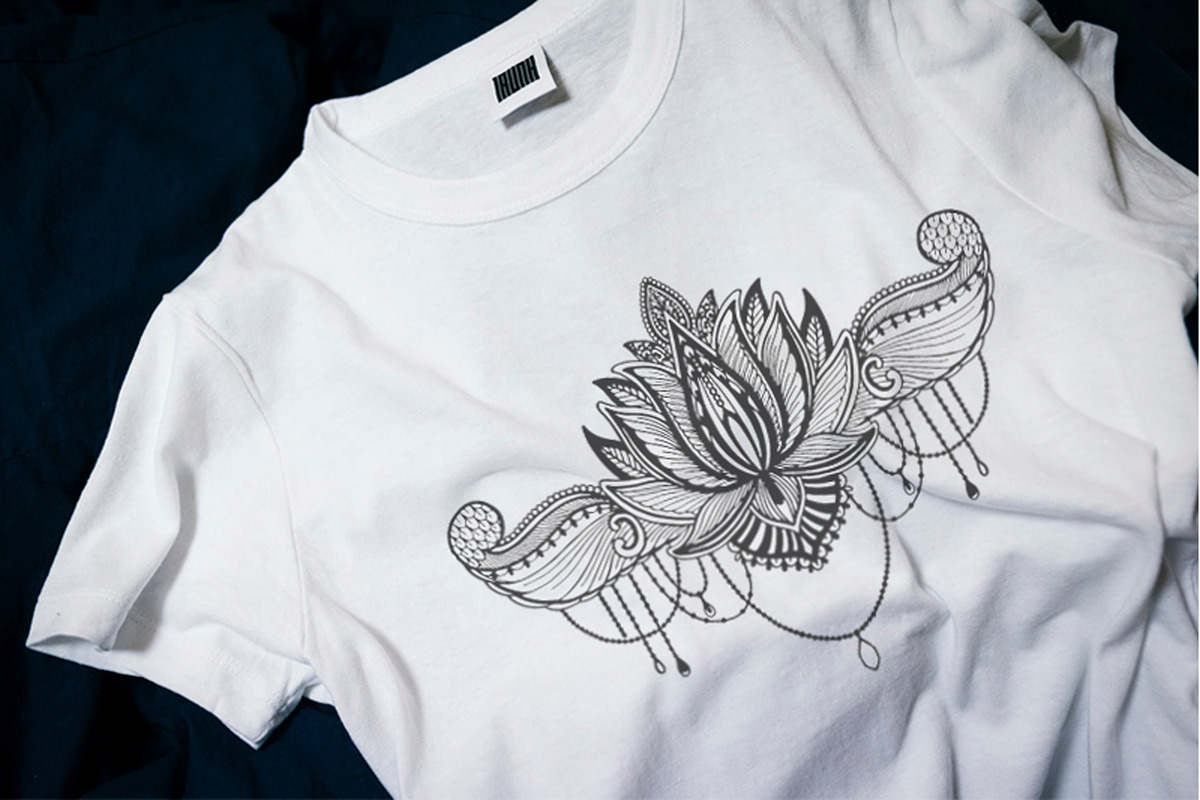 East lotus. Graphic set, a Decorative Illustration by Moonflora (Photo 3 of 4)