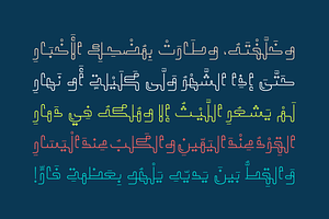 Mozarkash - Arabic Font