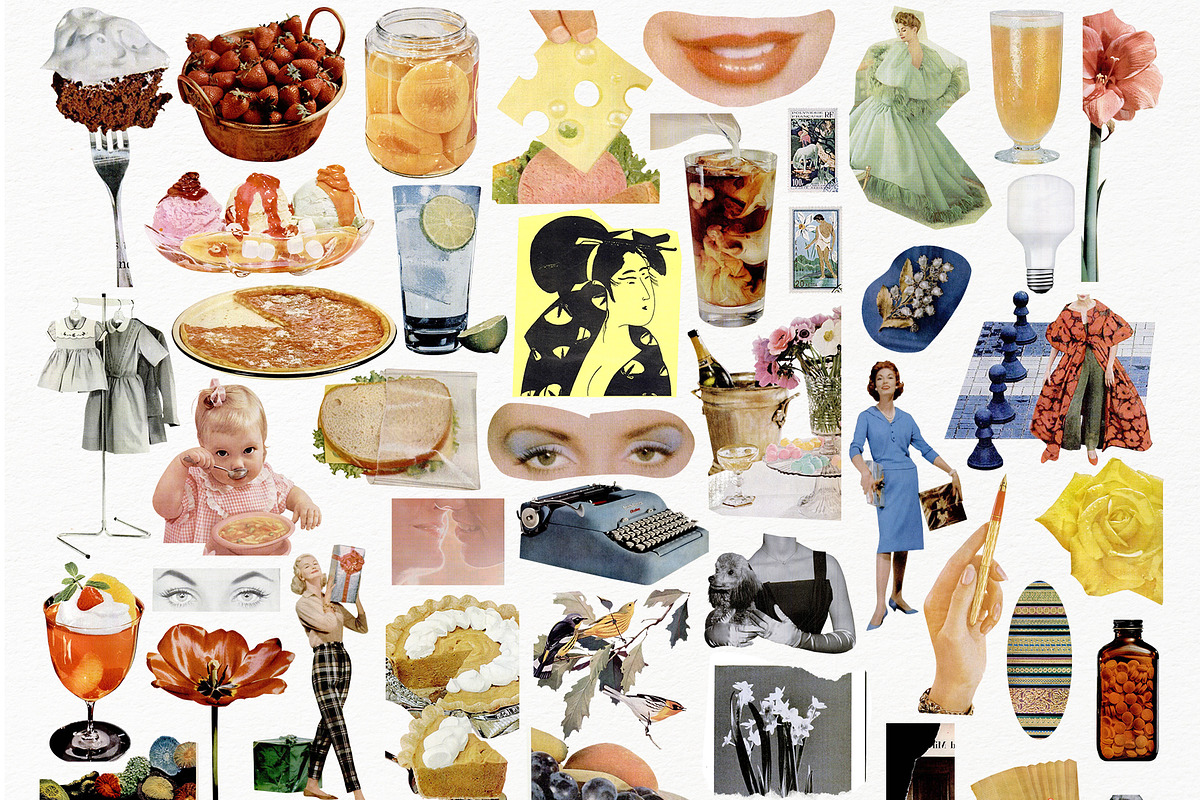 Vintage Collage Ultimate Pack, an Object Graphic by Kaleriia (Photo 7 of 15)