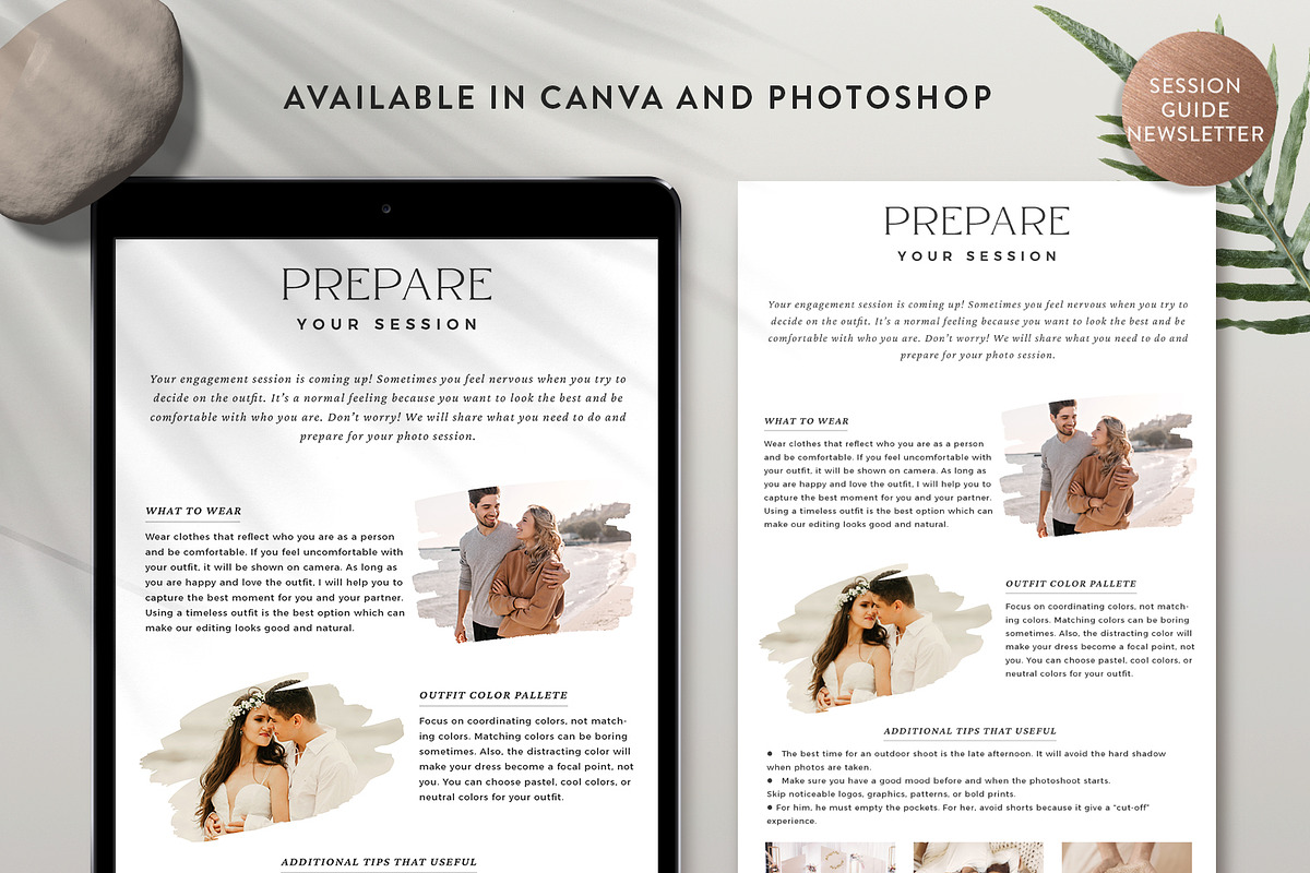 Preparing Session Newsletter EN001, an Email Template by Bellenity Design (Photo 1 of 2)