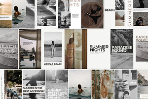 Summer Quote Instagram Templates