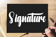 Natural Handmade, a Handwritten Font by InermediaSTUDIO (Thumbnail 5 of 8)