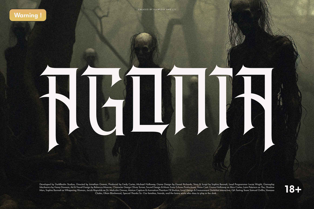Rexar - Horror Font, a Font by Flawless And Co (Photo 3 of 10)
