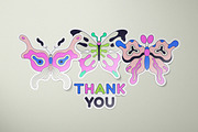 Quirky B-Flies - Clipart Collection, a Graphic by Leila Divine (Thumbnail 13 of 13)