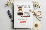 Coffee icon collection, a Graphic by GlitterCraft (Thumbnail 52 of 102)