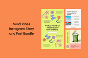 Vivid Vibes: Instagram Bundle, a Social Media Template by Brighten Made (Thumbnail 2 of 5)