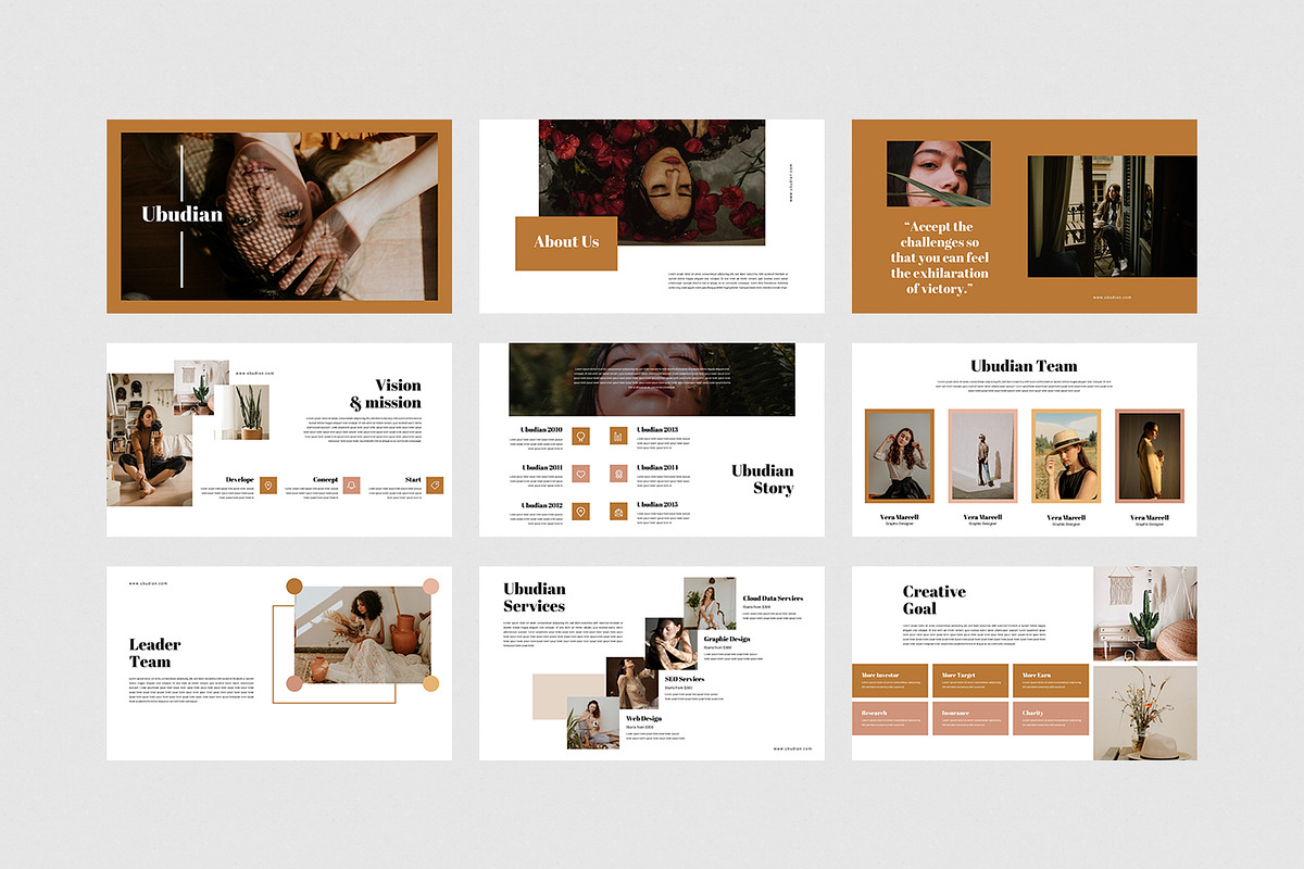 Ubudian - Powerpoint Template, a Presentation Template by eunavia