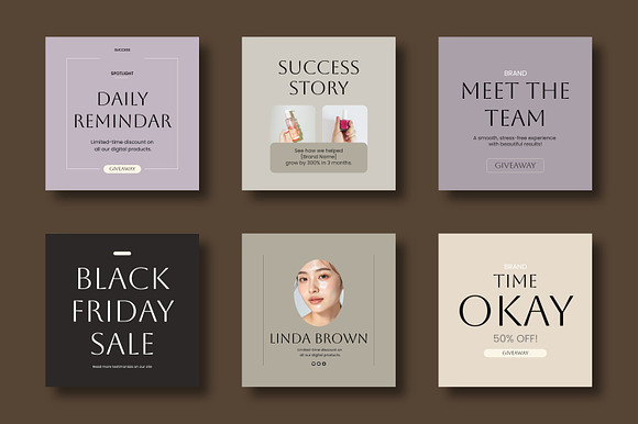 Minimal Social Media Post Template preview 8
