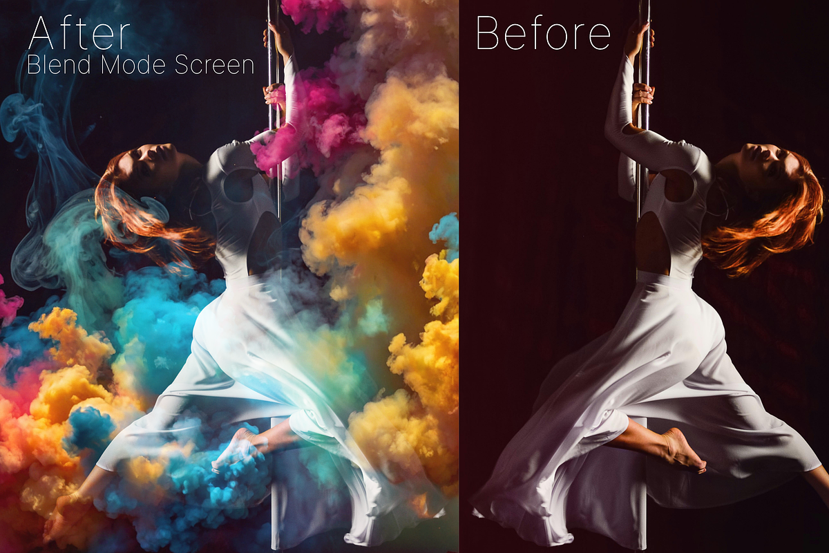 Colorful Smoke Assets For Affinity, a Brushes & More by Affinity Noise (Photo 2 of 6)