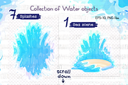 vector SET Sea dream, an Animal Illustration by WINDmade (Thumbnail 3 of 10)