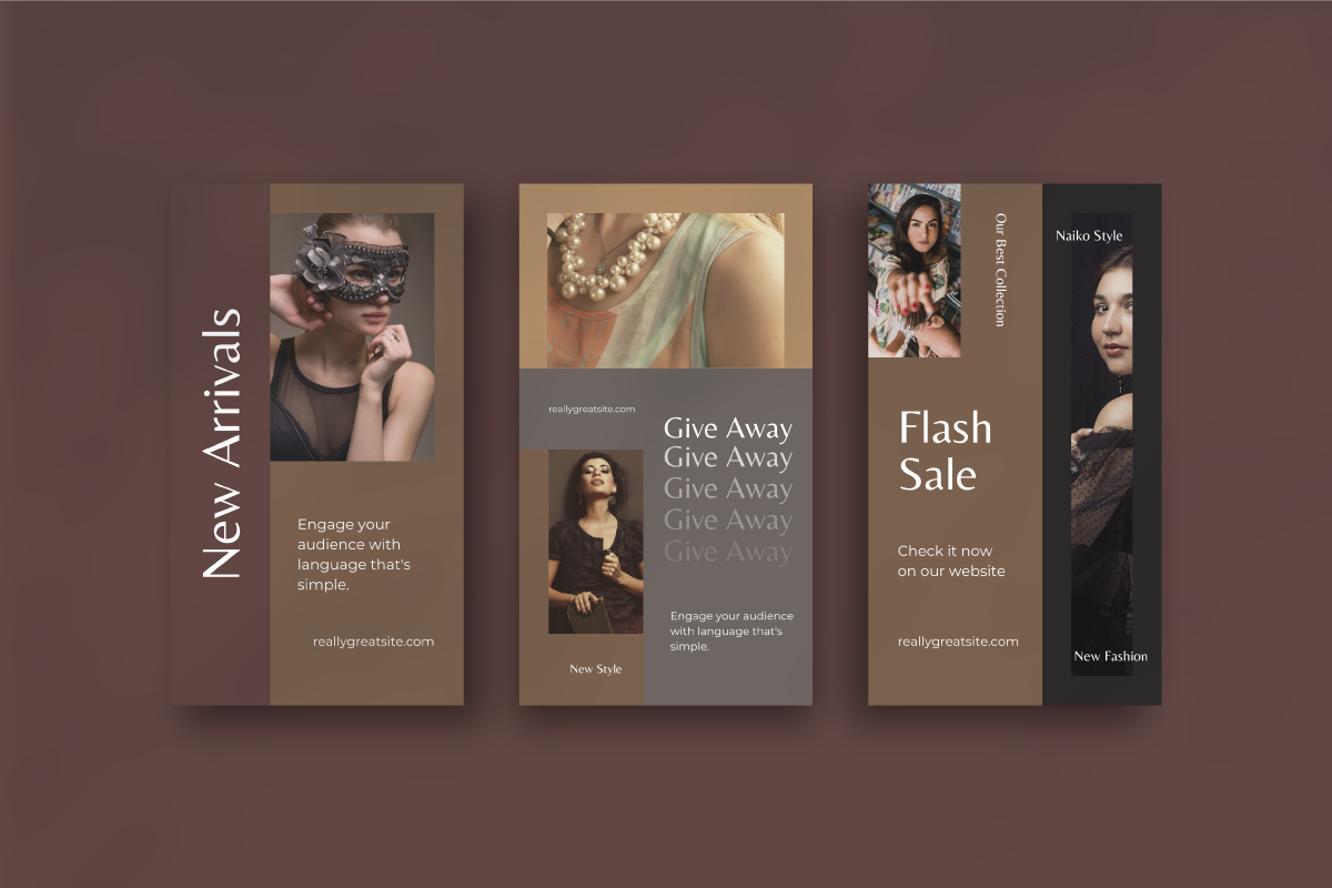 Naiko Fashion - Canva Instagram, a Social Media Template by Inkofert (Photo 8 of 11)