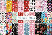 120 Bows Seamless Patterns, a Pattern Graphic by mkStudioLab (Thumbnail 2 of 6)