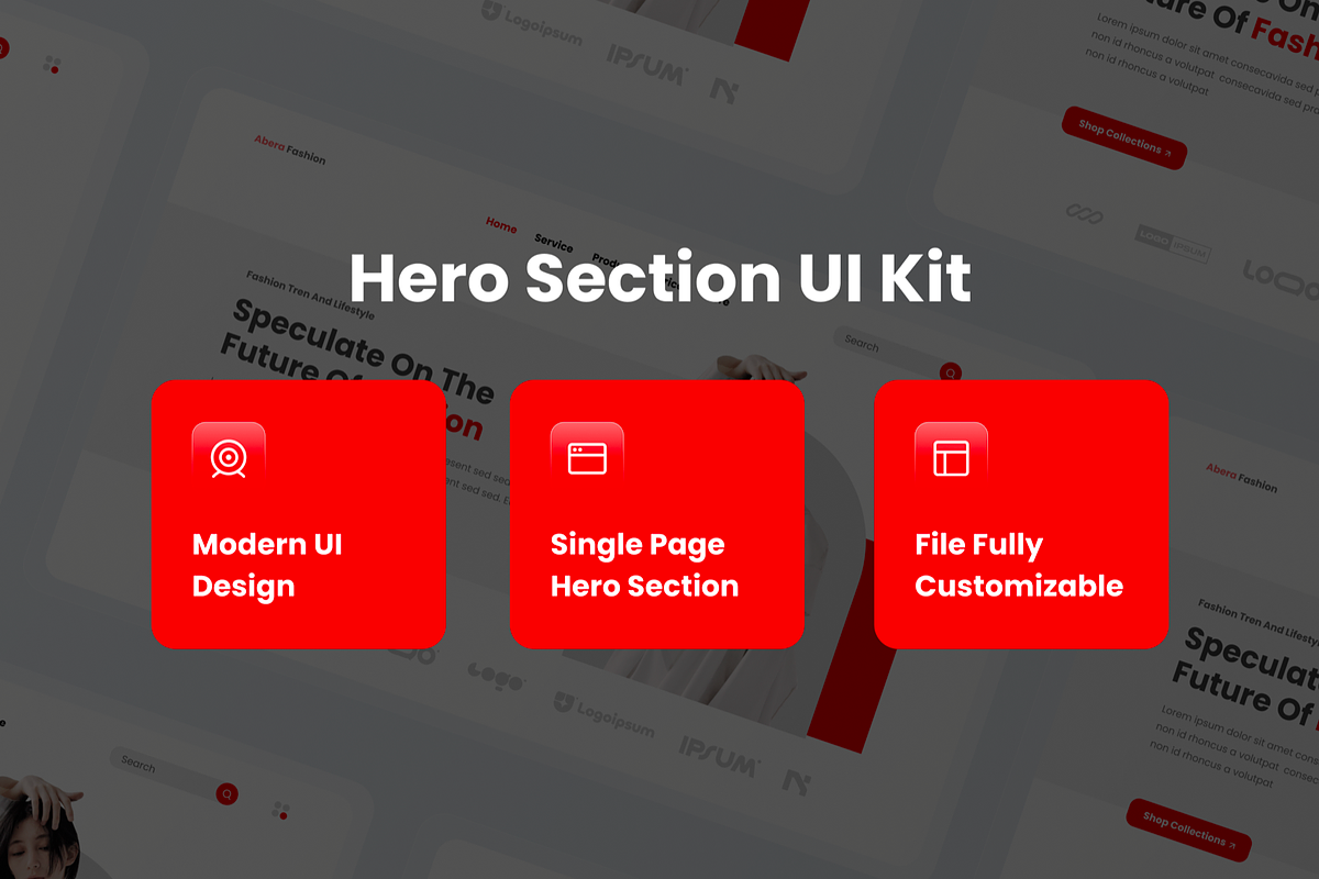 Abera - Fashion Hero Header, a Templates & Theme by SquidPixey (Photo 3 of 3)