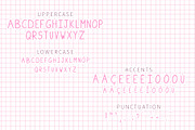 Cutie Beth Font, a Sans Serif Font by Eunkyung Art (Thumbnail 2 of 2)