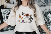 Retro Halloween Goose PNG Clipart, a Seasonal Illustration by LemonDesign (Thumbnail 5 of 5)