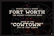 Rodeo Tunes - Western Slab Serif, a Slab Serif Font by UppercapType (Thumbnail 17 of 21)