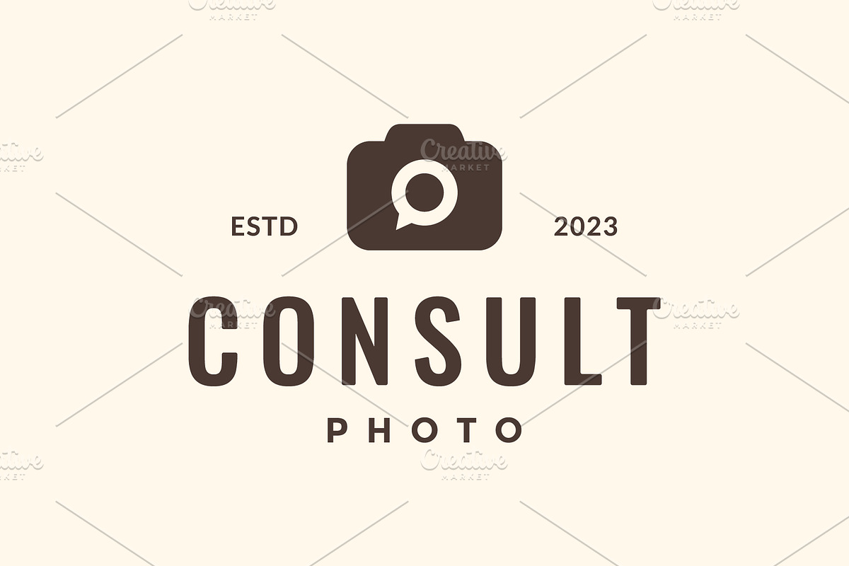 camera photography consulting logo, a Branding & Logo Template by devastd