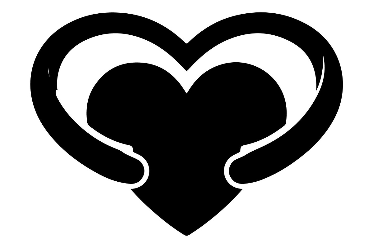Love and Caring Hands Heart, an Object Graphic by Gfx_Store (Photo 7 of 16)