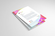 Colourful business letterhead, a Stationery Template by mdmijanur0187 (Thumbnail 6 of 8)