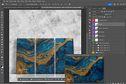 Triptych Canvas Mockup - Ratio 1x2, a Merchandise Mockup by Mockups by Carlos Viloria (Thumbnail 2 of 5)