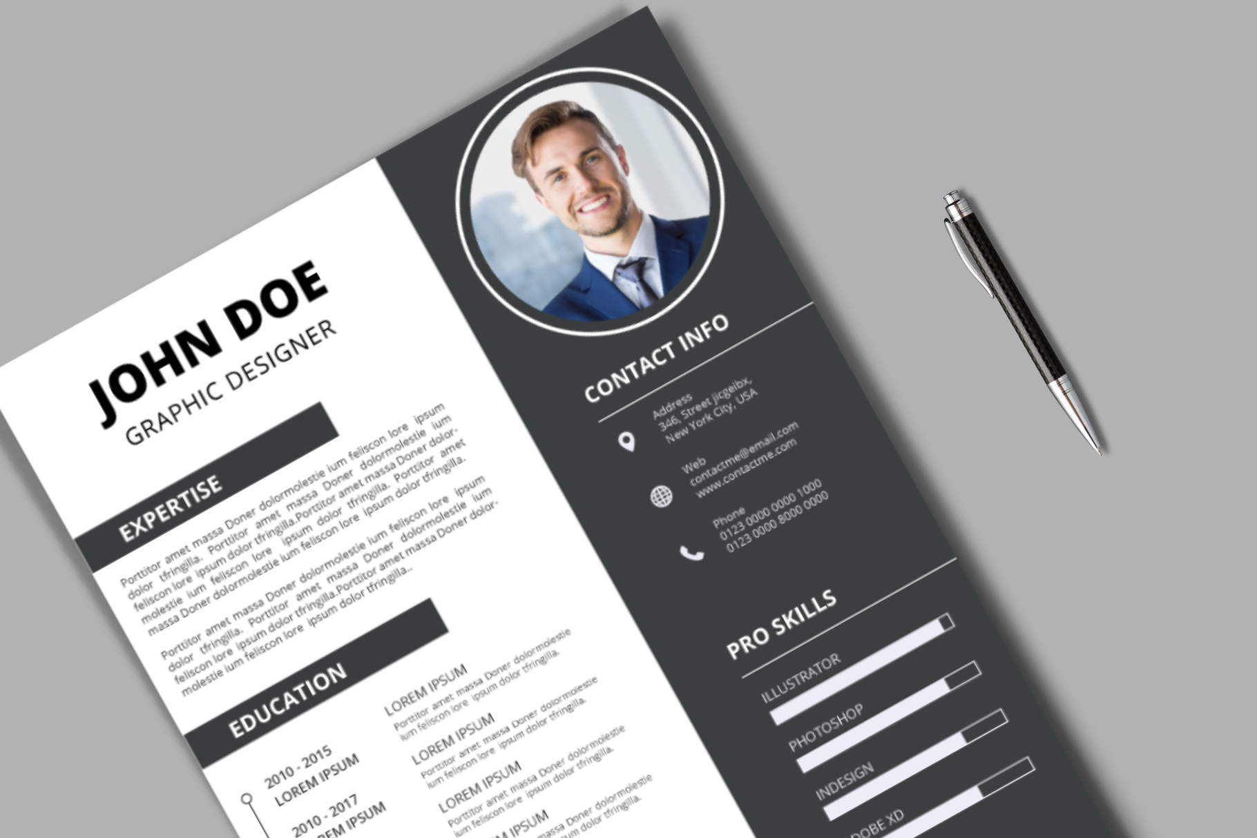 Modern Resume/ CV Template