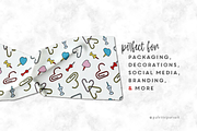 Vector Valentine clipart, patterns, a Pattern Graphic by Palette Pursuit (Thumbnail 8 of 8)