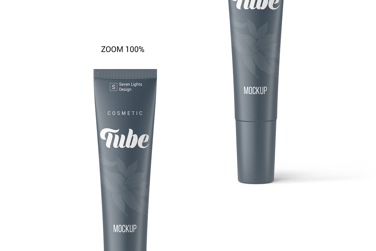 Cosmetic Tube Mockup #3, a Packaging Mockup by Seven Lights (Photo 6 of 9)