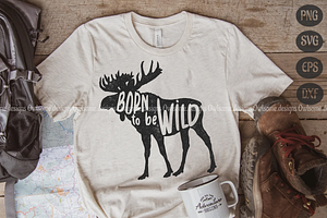 Moose Born To Be Wild Sublimation