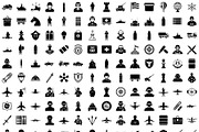 Military War Icons Bundle svg png, an Icon by IconValue (Thumbnail 1 of 2)